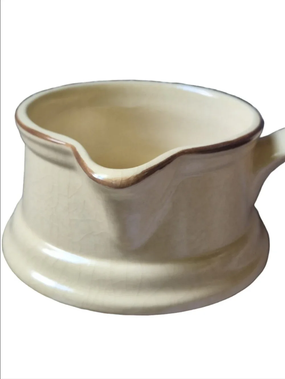 Pfaltzgraff Village 1976 Cream Gravy Boat